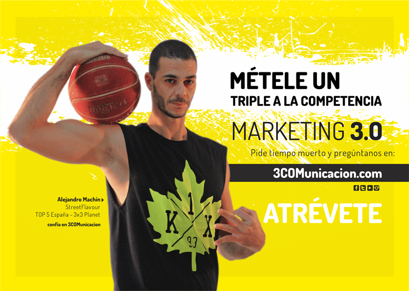 #3COMlacopa: ¡Métele un triple a la competencia!
