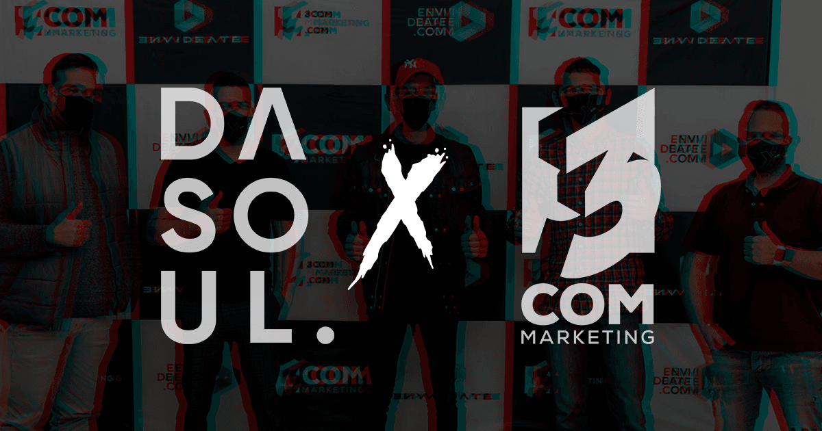 Dasoul y 3COM Marketing entrecruzan sus caminos