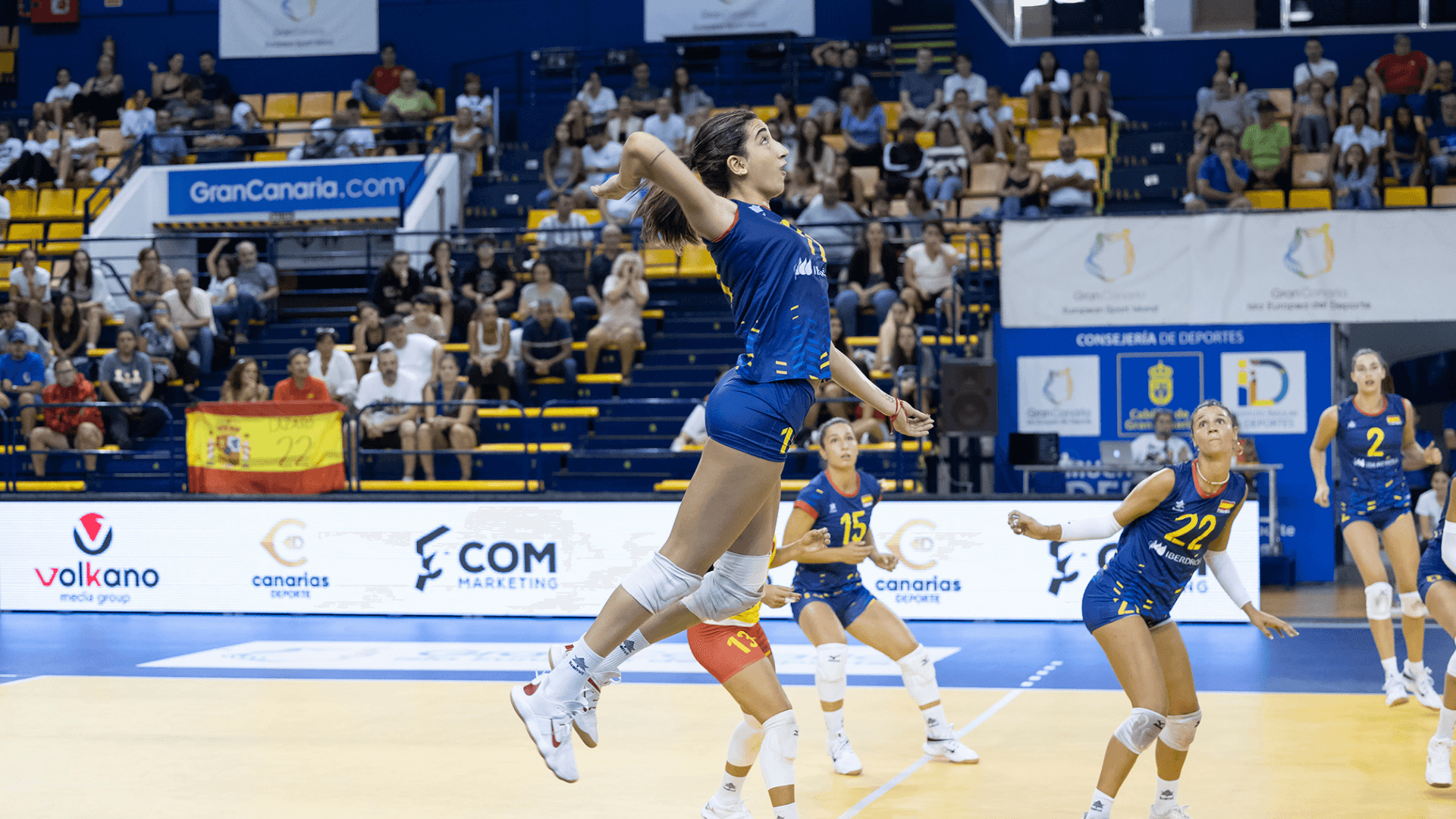 seleccion española de voleibol femenino en gran canaria