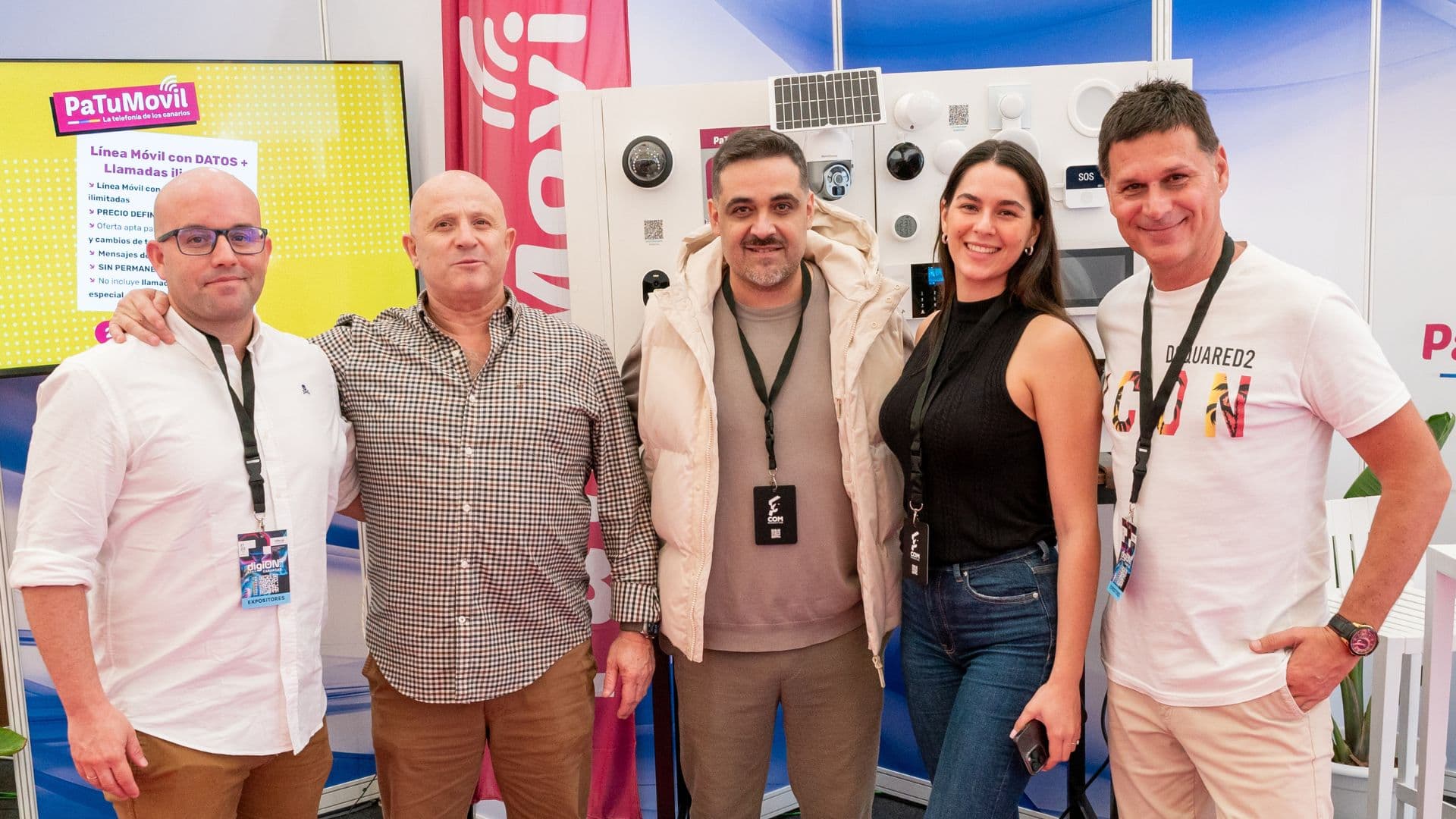 3COM Marketing visita el stand PaTuMovil en la feria DigiON Canarias 2024