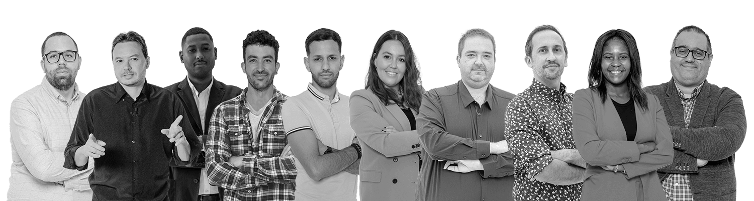 El equipo de periodismo y prensa de 3com