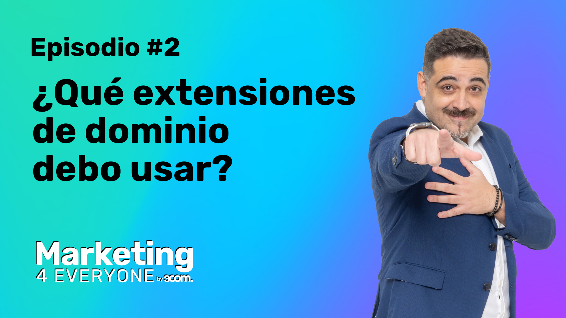 Episodio 2: ¿Qué extensiones de dominio debo usar?
