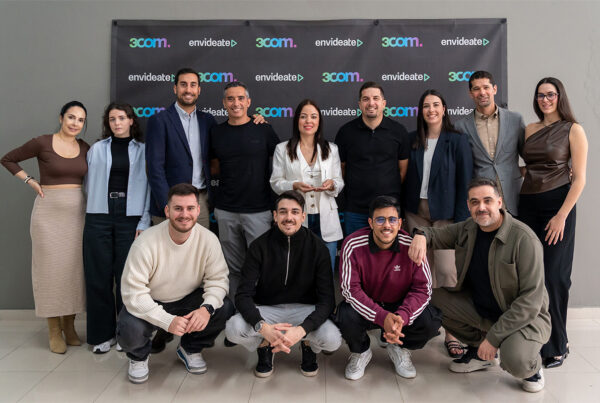 3com y Grupo Rafael Afonso con el premio al Mejor Concesrionario de Maketing en Las Palmas